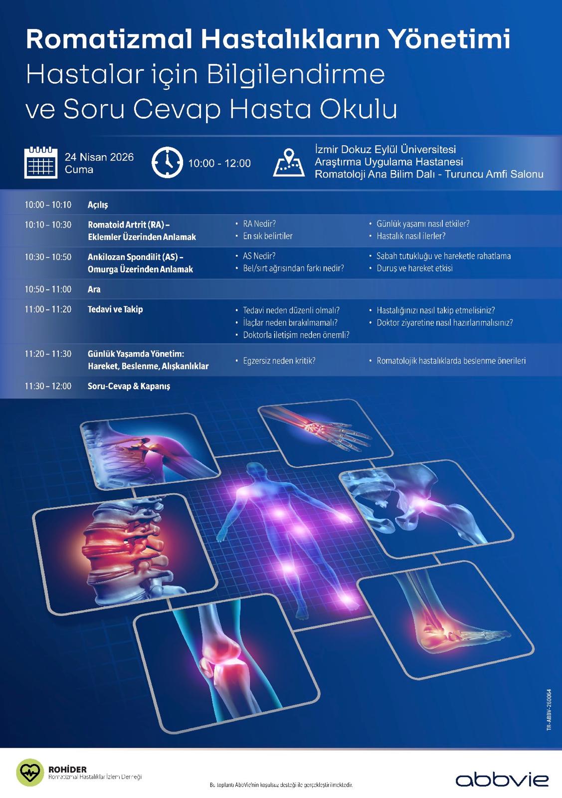 Romatizmal Hastalıkların Yönetimi – Hasta Okulu